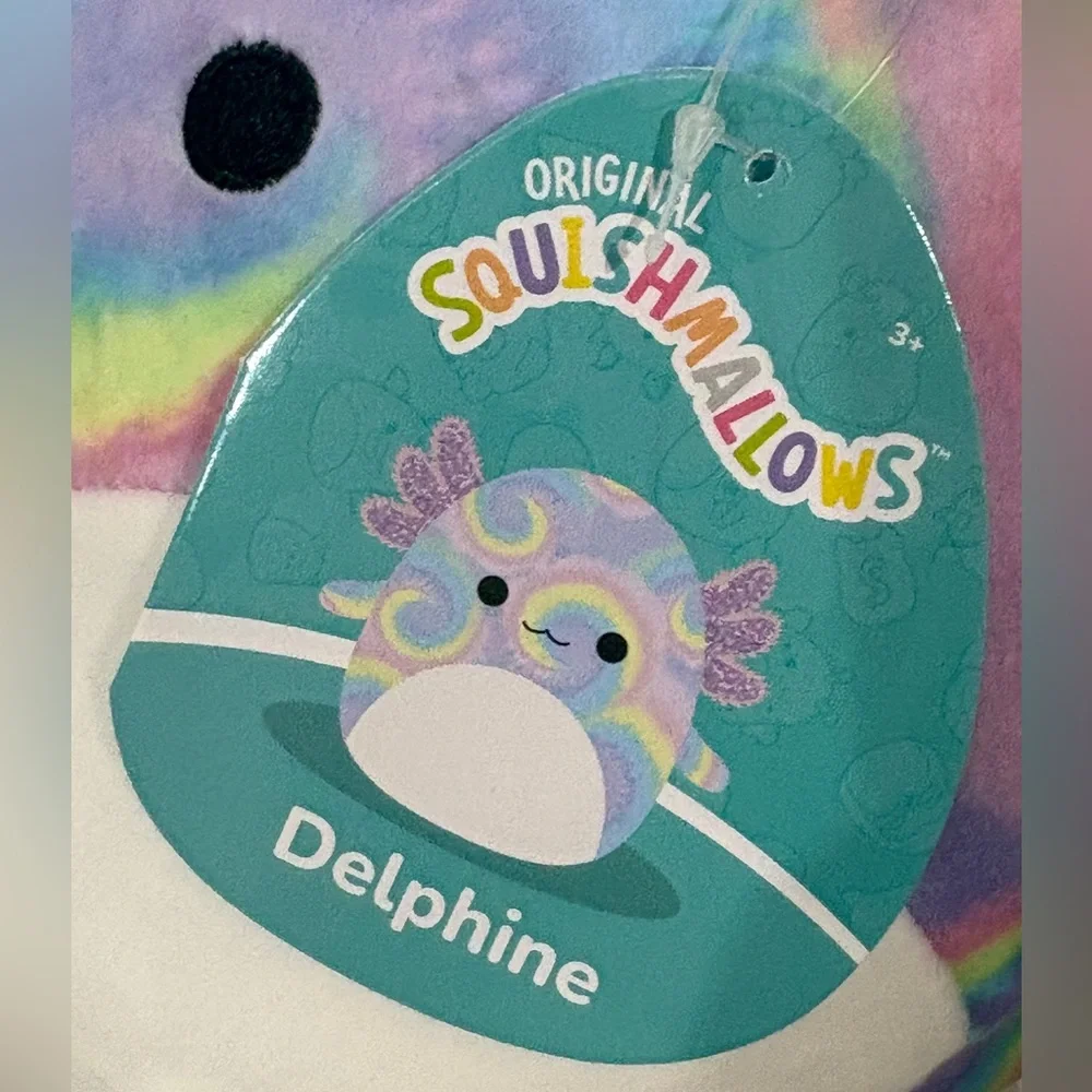 Squishmallow Delphine NWT - Picture 4 of 4